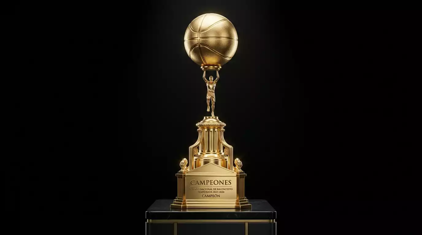 Trofeo Larry O'Brien de campeón de la NBA