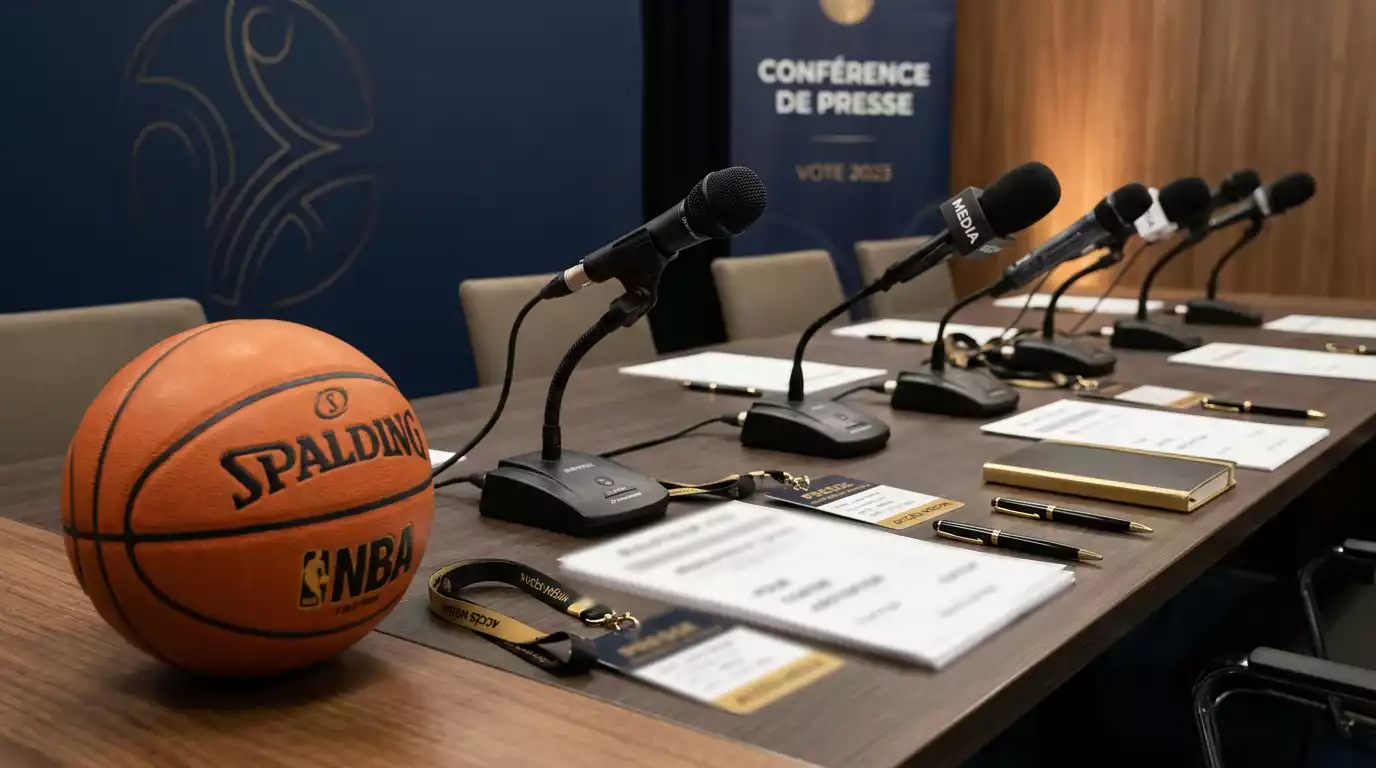 Sistema de votación MVP NBA con panel de periodistas