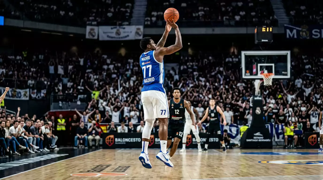 Luka Doncic ejecutando jugada ofensiva en la NBA