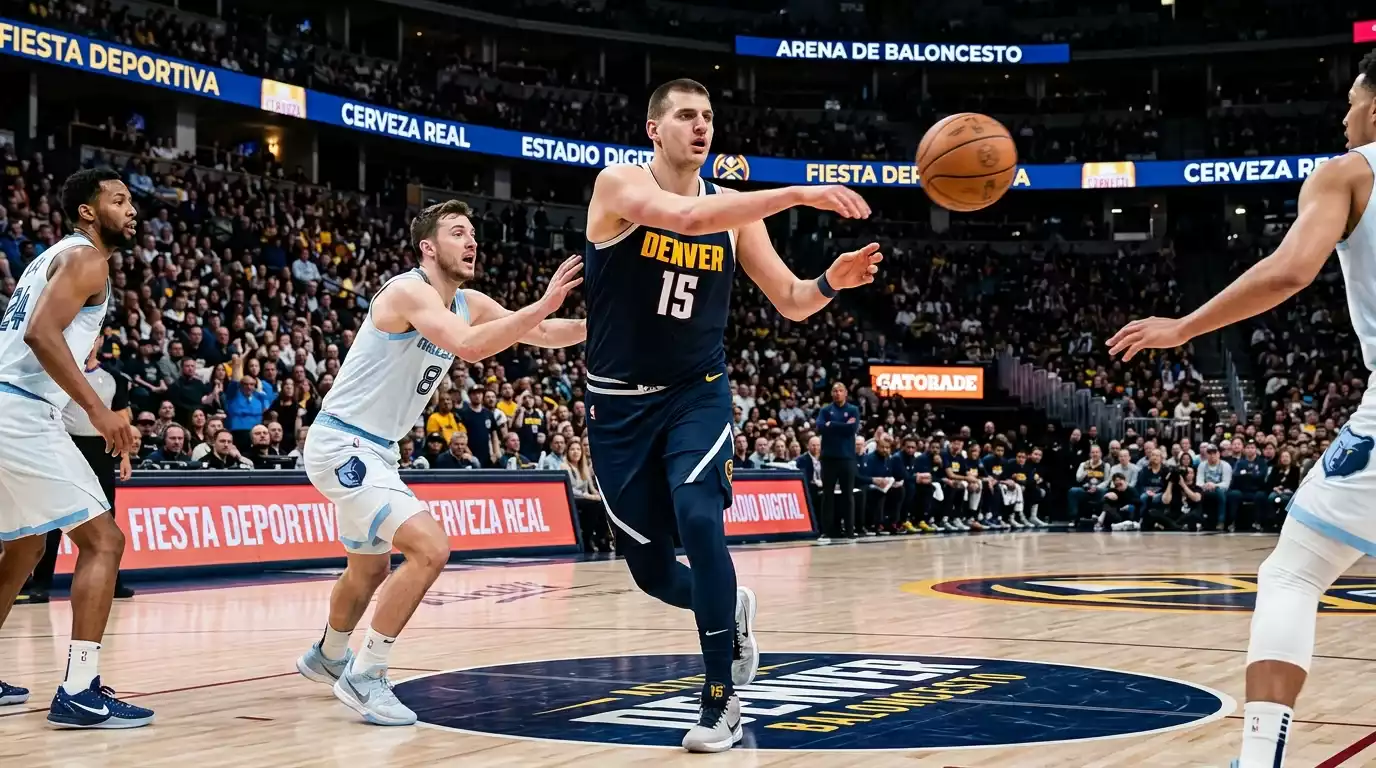Nikola Jokic triple-doble como candidato MVP NBA