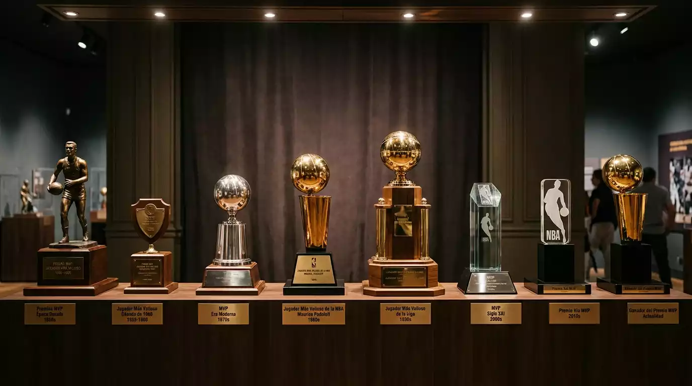 Galería de trofeos MVP NBA históricos